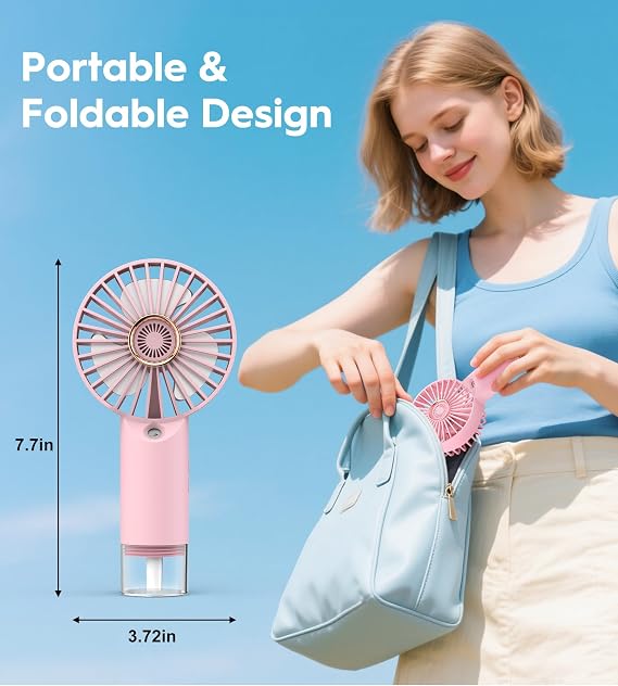 Portable Mini Misting Fan