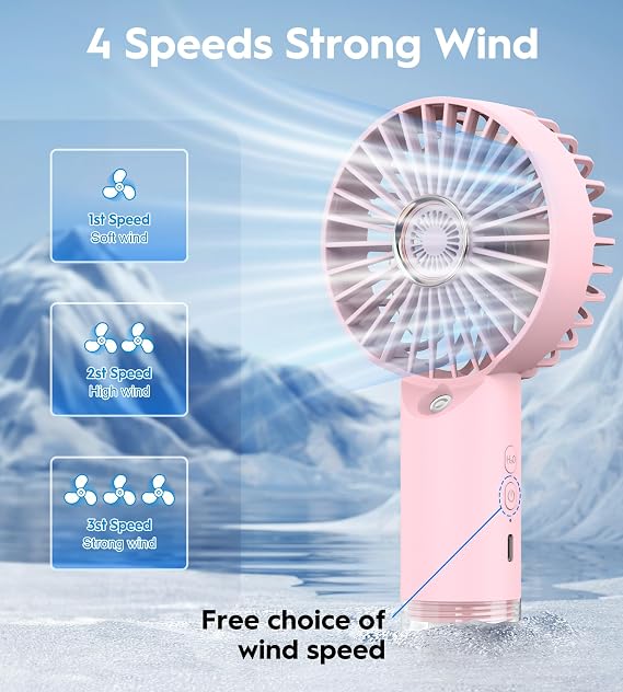 Portable Mini Misting Fan