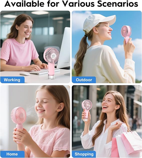 Portable Mini Misting Fan
