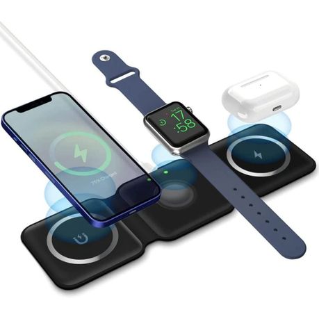FoldCharger Trio 3 in 1 wireless portable charging station